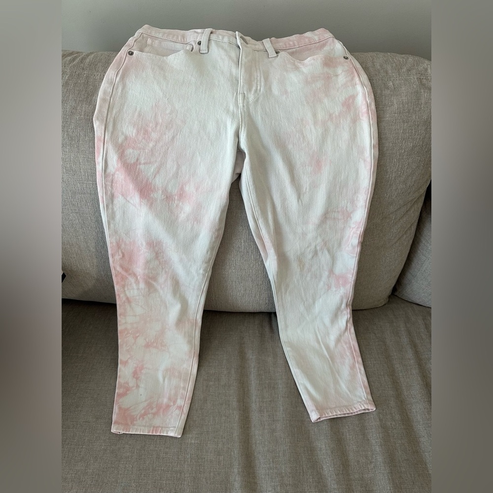 Lucky Brand Ava Mid Rise Crop Women's Skinny Jeans
